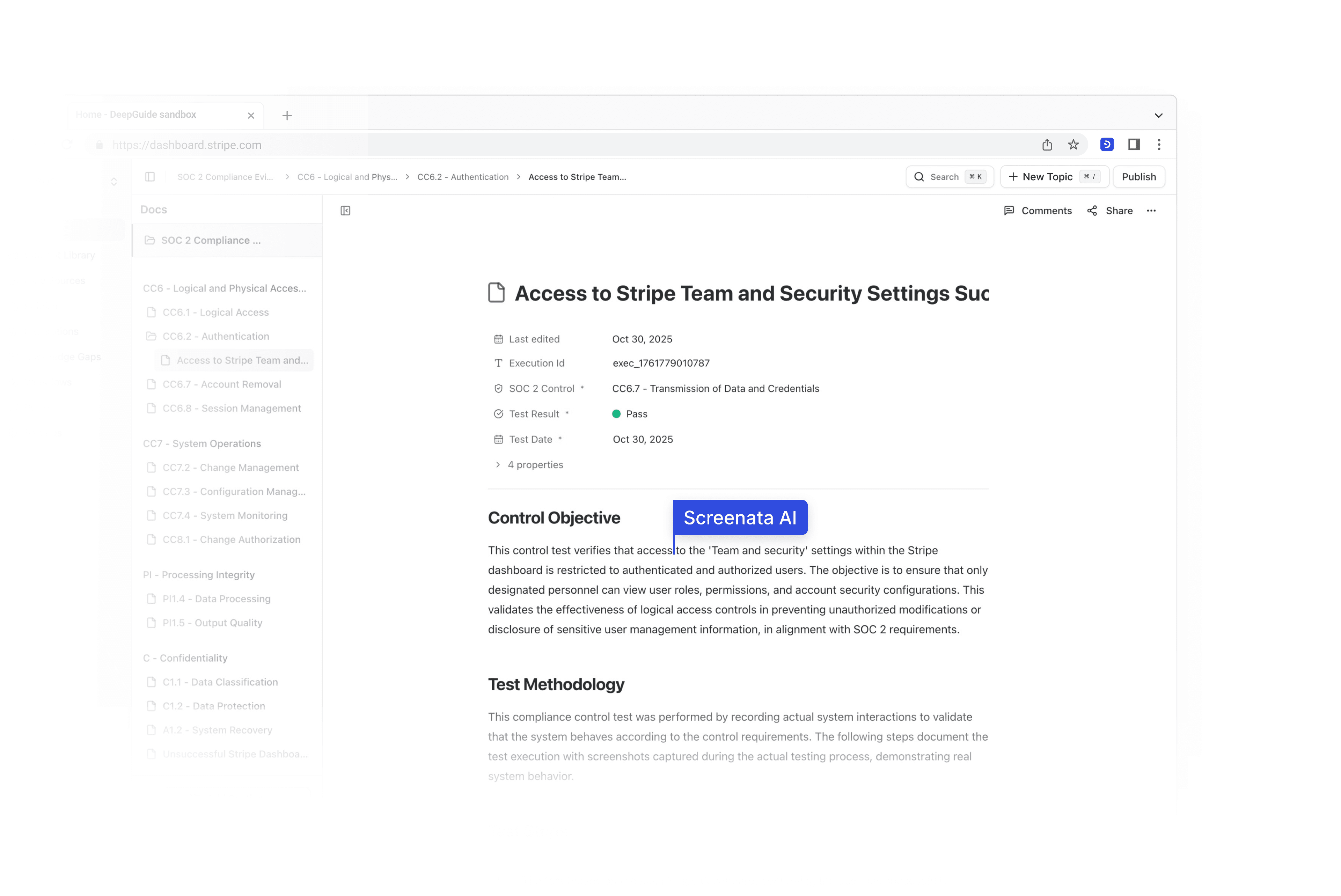AI Generation Screenshot